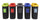 Large Durable Open Top Recycling Bin - 90 Litre