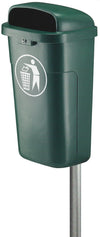 Fire Resistant Outdoor Waste Bin - 50 Litre
