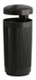 Outdoor Litter Bin with Rain Cover - 50 Litre