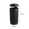 Outdoor Litter Bin with Rain Cover - 50 Litre