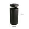 Outdoor Litter Bin with Rain Cover - 50 Litre
