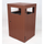 70 Litre Wood Effect Outdoor Bin