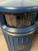 Blue Centurion Outdoor Litter Bin with Rubber Push Flaps - 100 Litre