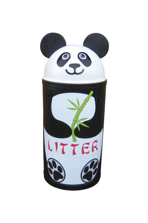 Animal Kingdom Panda Litter Bin- 50 Litre