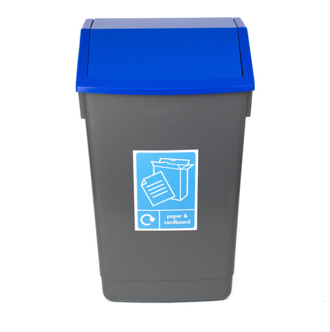 Swing Bin with Recycling Pictogram - 60 Litre