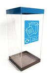 Clear Bodied Recycling Bin - 60 & 80 Litres Available