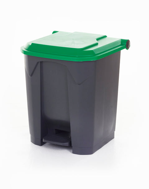 Pedal Bins with Coloured Lids 30 Litres