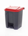 Pedal Bins with Coloured Lids 30 Litres
