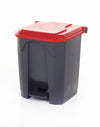 Pedal Bins with Coloured Lids 30 Litres