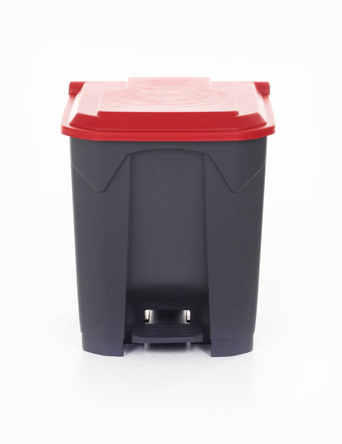 Pedal Bins with Coloured Lids 30 Litres
