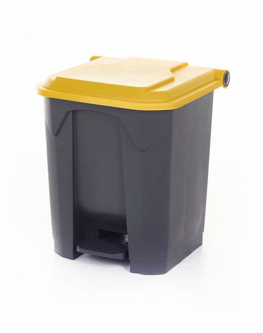 Pedal Bins with Coloured Lids 30 Litres