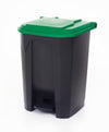 Pedal Bins with Coloured Lids 50 Litres