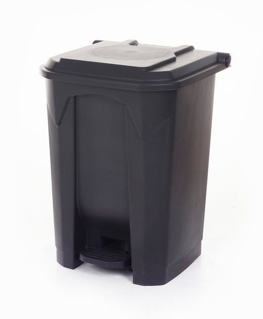 Pedal Bins with Coloured Lids 50 Litres