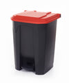 Pedal Bins with Coloured Lids 50 Litres