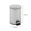 Classic Pedal Bin - 5 Litre Available