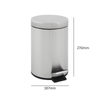 Classic Pedal Bin - 5 Litre Available
