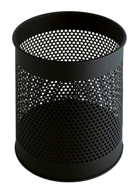 Perforated Office Waste Paper Bin - 15 Litre