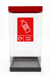 Clear Bodied Recycling Bin - 60 & 80 Litres Available