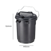 Plastic Dustbin - 35 & 50 Litre Available