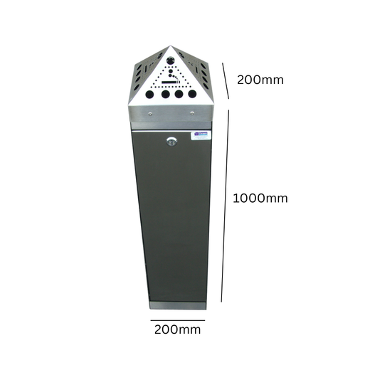 Pyramid Freestanding Ashbin