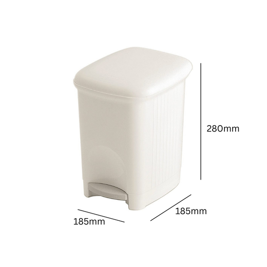 Rectangular Pedal Bin - 5 & 16 Litre Available