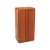 Rectangular Hardwood External Litter Bin - 100 Litre
