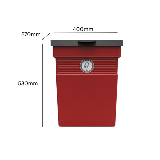 Regent Dog Waste Litter Bin - 30 Litre