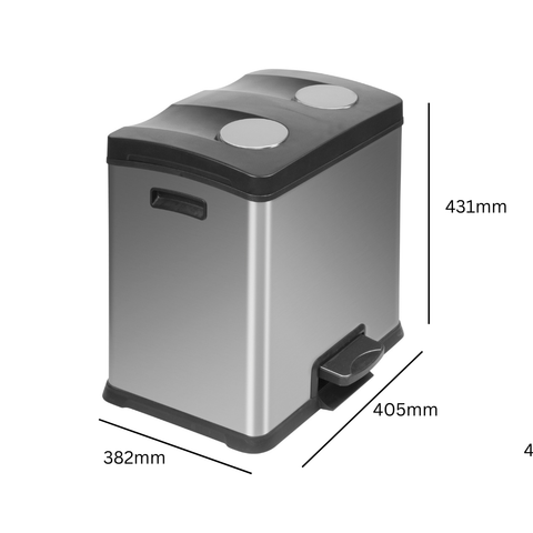EKO Rejoice Recycling Pedal Bins Available in 3 Sizes