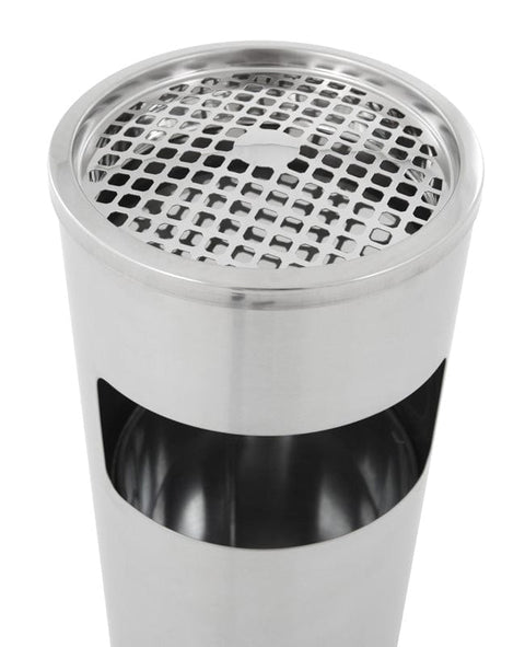 Round Litter and Cigarette Bin - 12.5 Litre