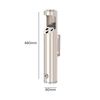 Round Stainless Steel Wall Mounted Cigarette Bin - 1.7 Litre