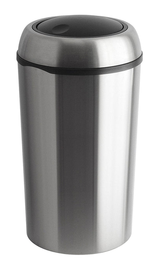 Round Swing Lid Litter Bin - 75 Litre