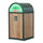Royal Parks Unit Outdoor Recycling Bin - 120 Litre