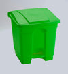 Step on Container with Coloured Lids - 30 Litre