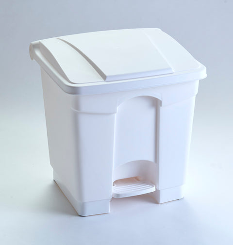 Step on Container with Coloured Lids - 30 Litre