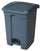 Step on Container with Coloured Lids - 45 Litre