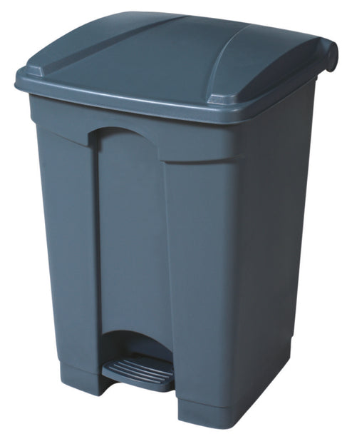 Step on Container with Coloured Lids - 45 Litre