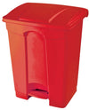Step on Container with Coloured Lids - 45 Litre