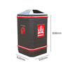 Semi-Open Top Litter Bin - 112 Litre