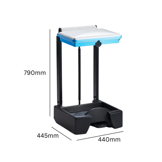 Free Standing All Plastic Sackholder - 65 Litre