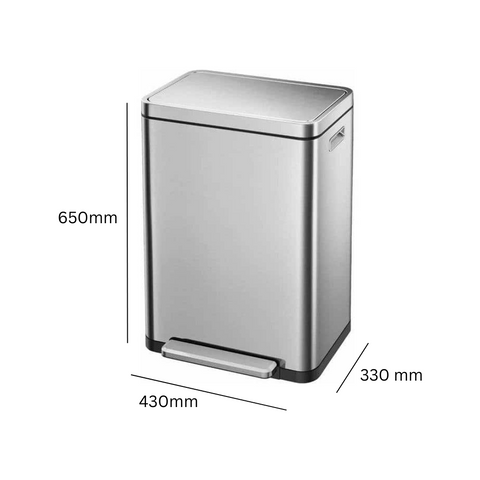 Eko X-Cube Litter Bin  Available in 2 Colours- 45 Litre