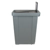 Slim Profile Recycling Bin with Integrated Signage - 70 Litre