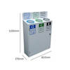 Slimline 3 Bay Recycle Station - 3 x 50 Litre Compartments