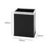 Square Hide a Bag Waste Paper Bin - 10 Litre