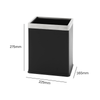 Square Hide a Bag Waste Paper Bin - 10 Litre