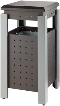 Square Outdoor Waste Bin - 36 Litre