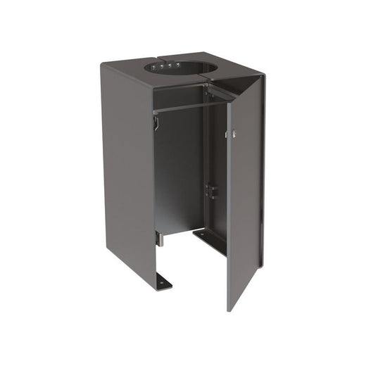 Steel Cube Premium Litter Bin - 120 Litres