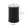 Swing Top Waste Paper Bin - 10 Litre
