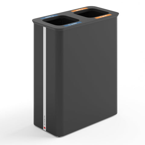 Trinity Two Bay Office Recycling Station - 2 x 60 Litre