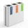 Trinity 3 Bay Internal Recycling Station - 3 x 60 Litre