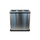 Push Lid Triple Recycling Bin - 3 x 20L